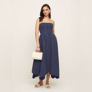 Reformation Grazi Linen Dress